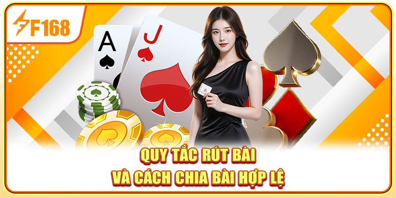 Quy tắc rút bài và cách chia bài hợp lệ